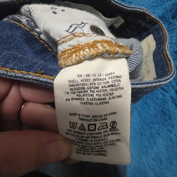 Pilcro and the Letterpress Flare High Rise Jeans By Anthropologie Size 26 - Picture 8 of 9